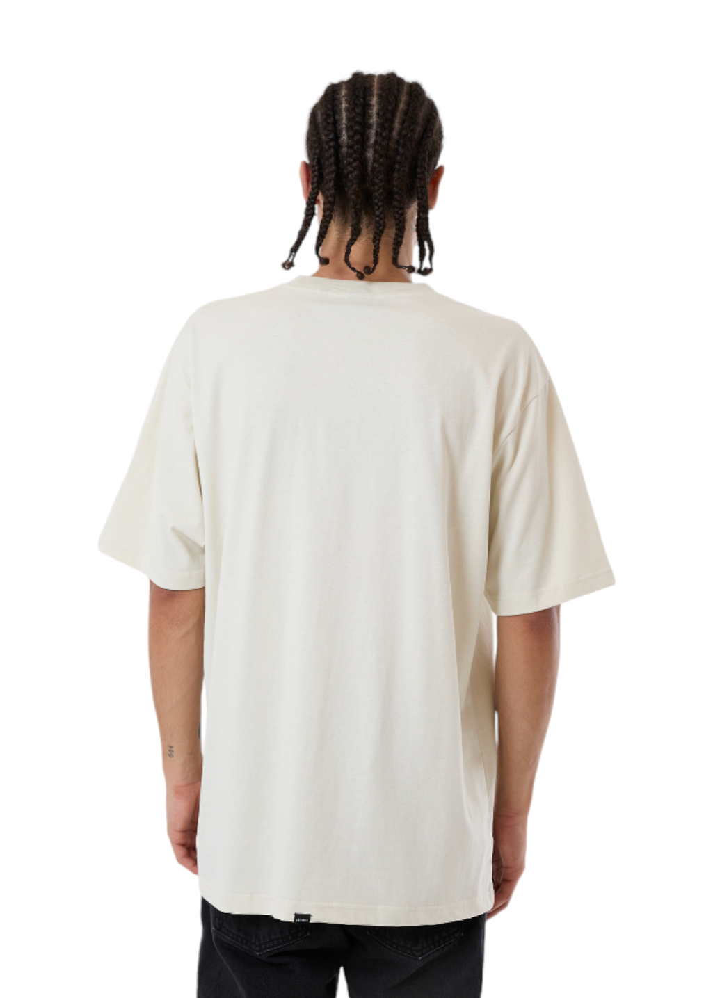 THRILLS - Above It All Oversized Tee - Light Grey - Hardpressed Print Studio Inc.