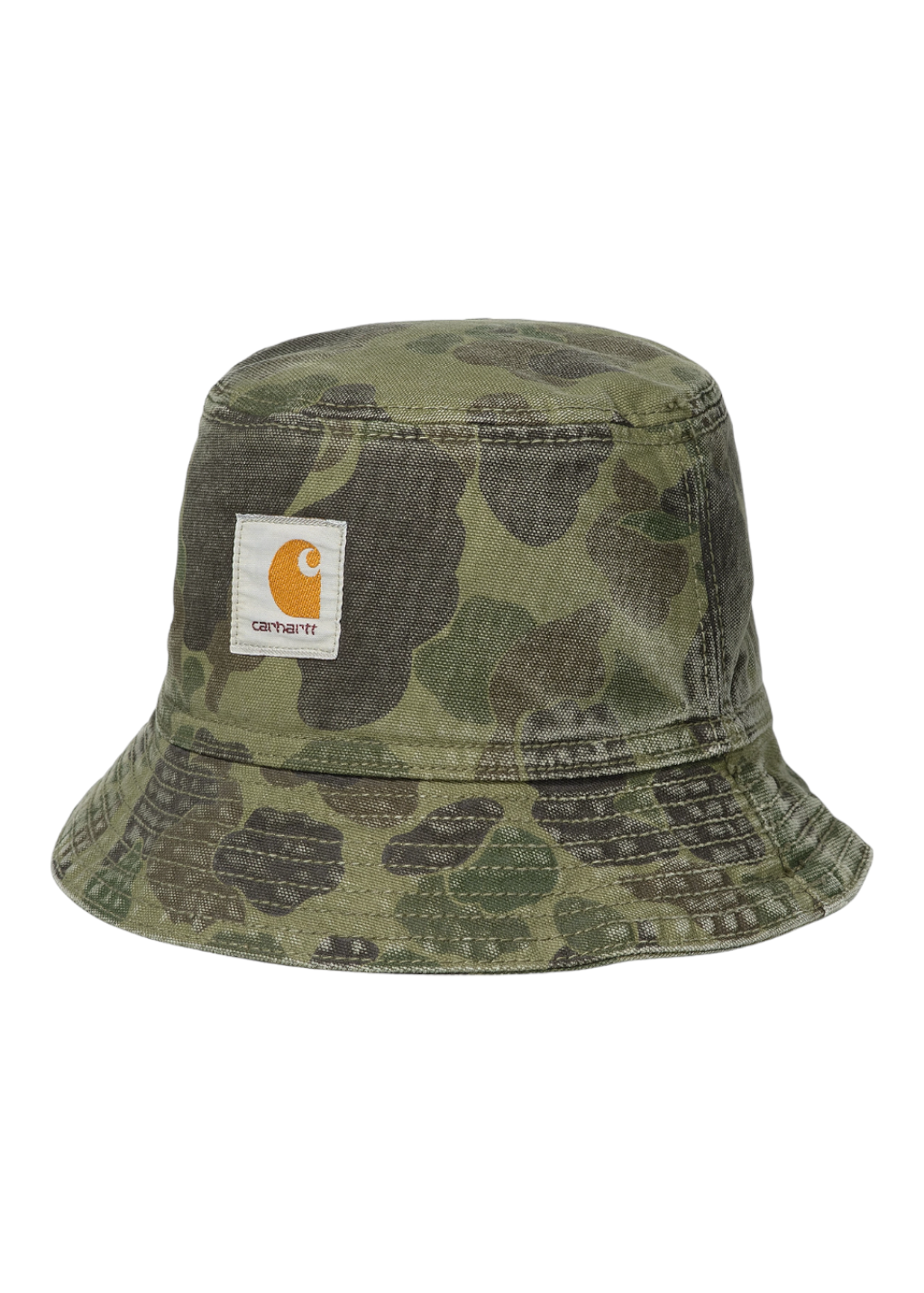 Carhartt Work In Progress Green Duck Camo Bucket Hat