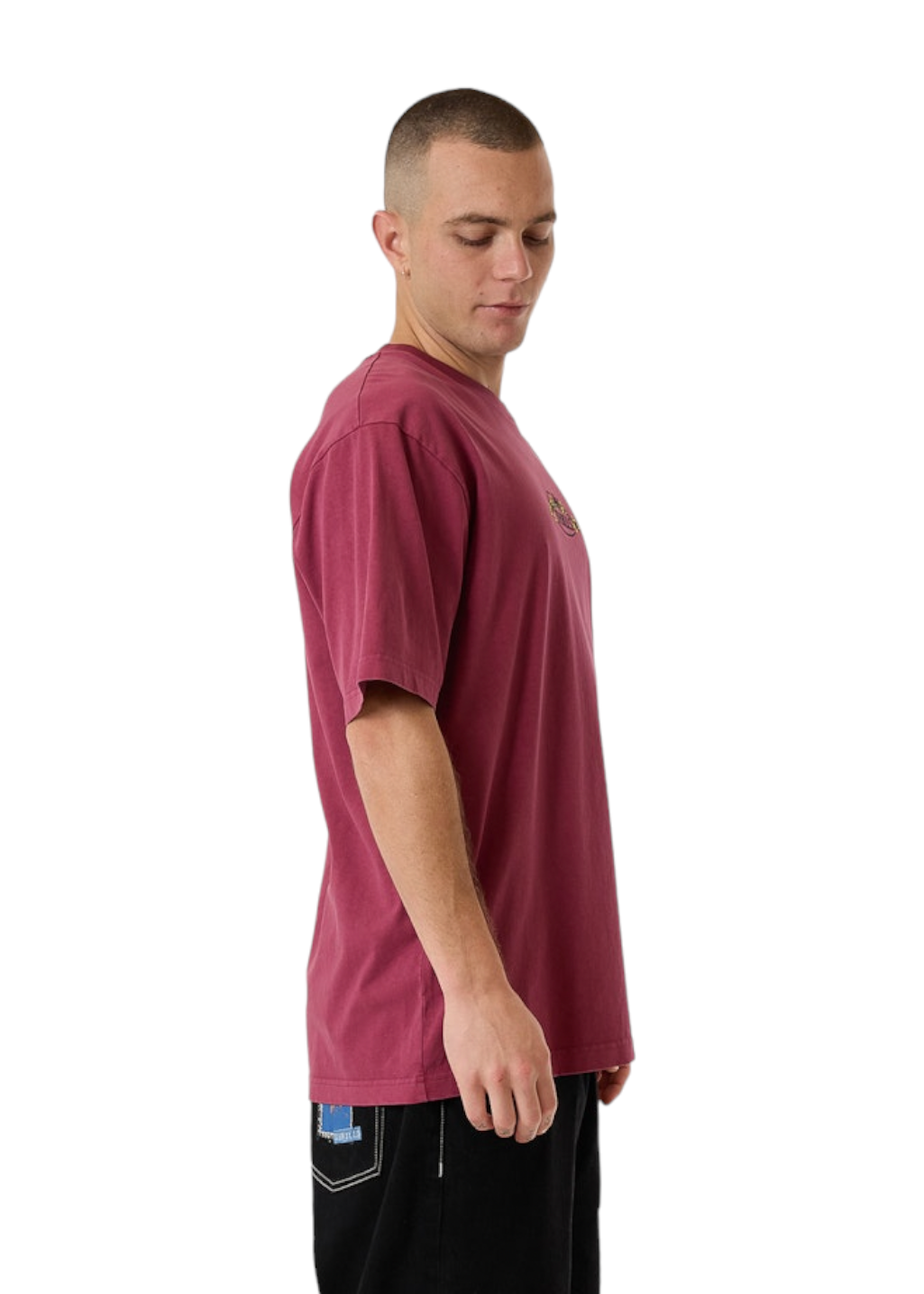 THRILLS - Deadly Garden Oversize Fit Tee - Hawthorn Rose