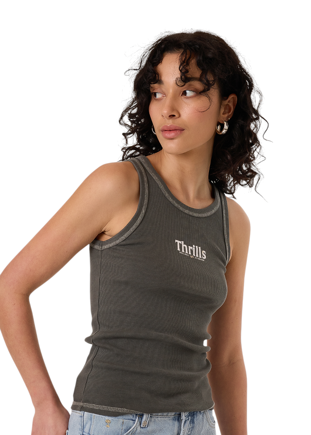 THRILLS - Road To Paradise Sloane Tank - Merch Black