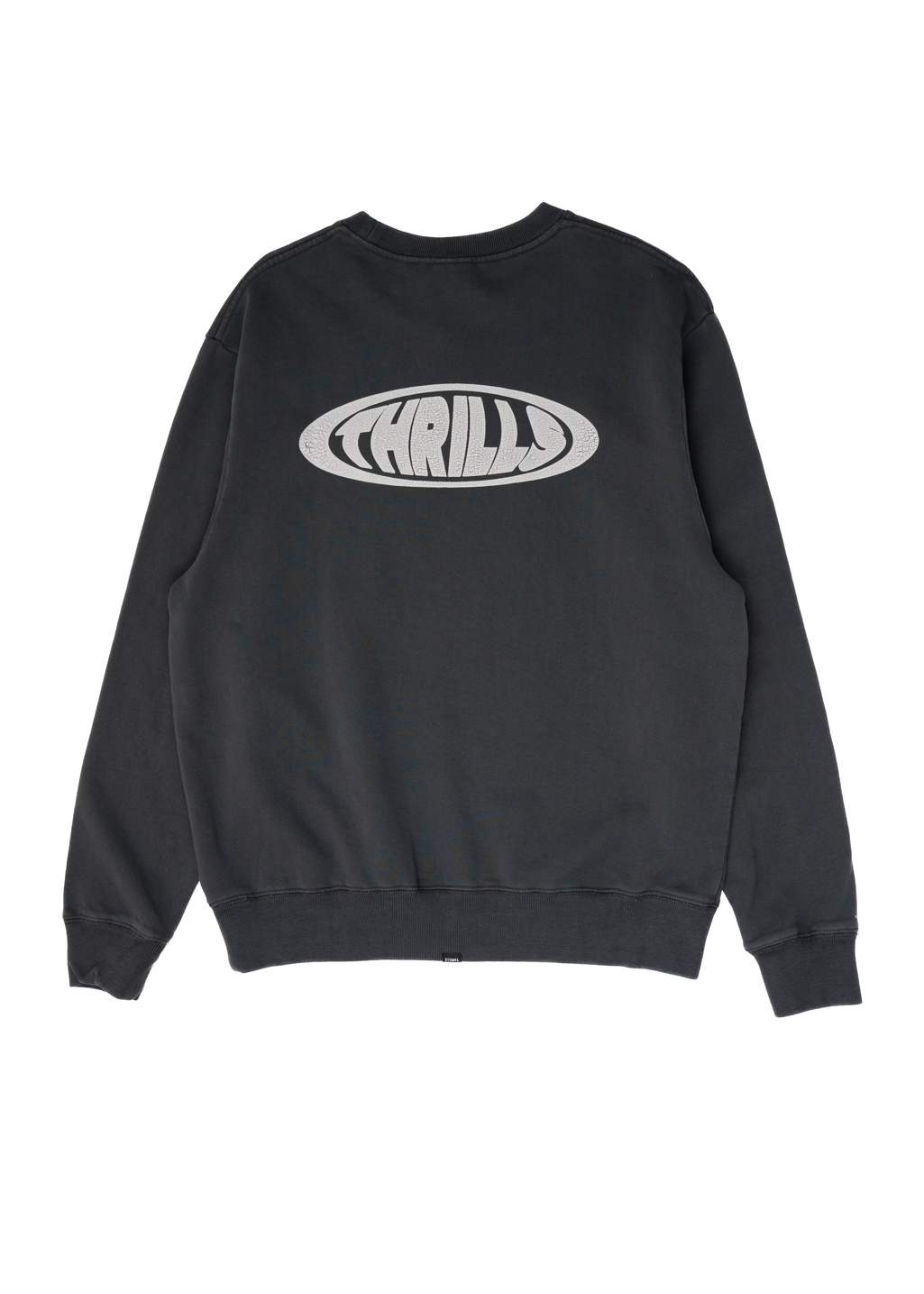 THRILLS - Shadowless Oversize Crew - Ebony