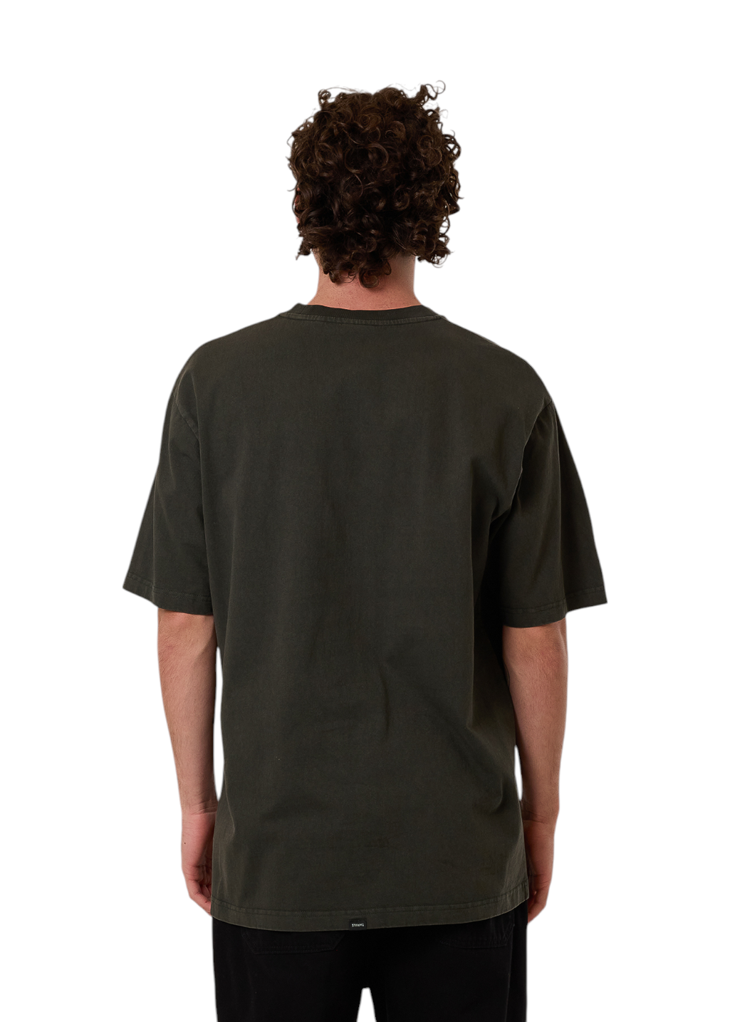 THRILLS - Solace Of Nature Oversize Fit Tee - Oil Green