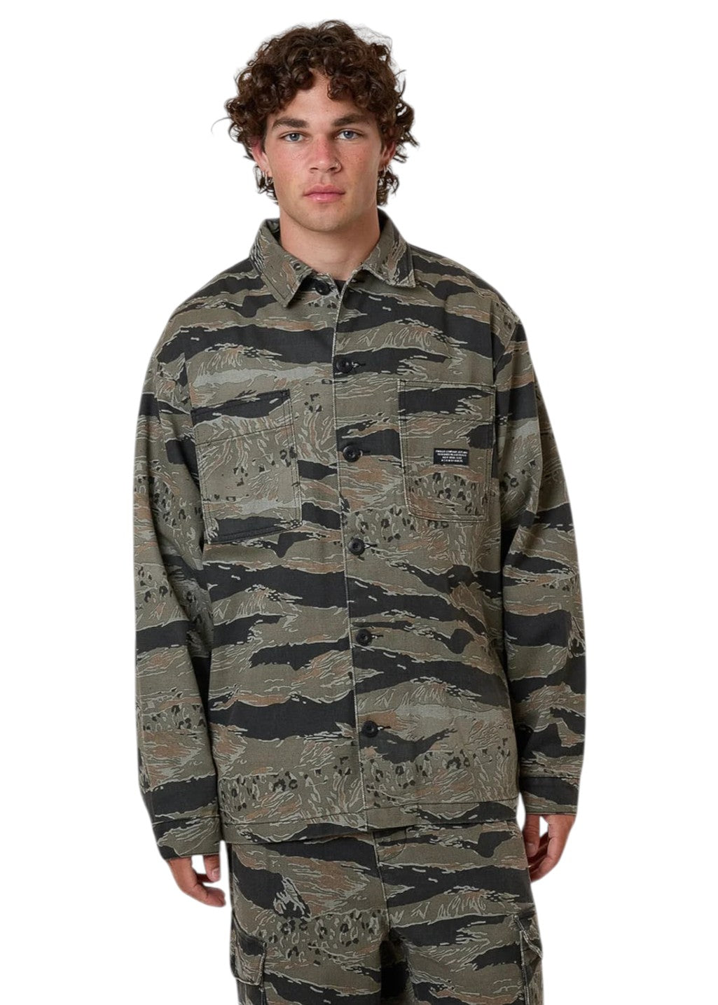 THRILLS - Transmission Overshirt - Black Tiger