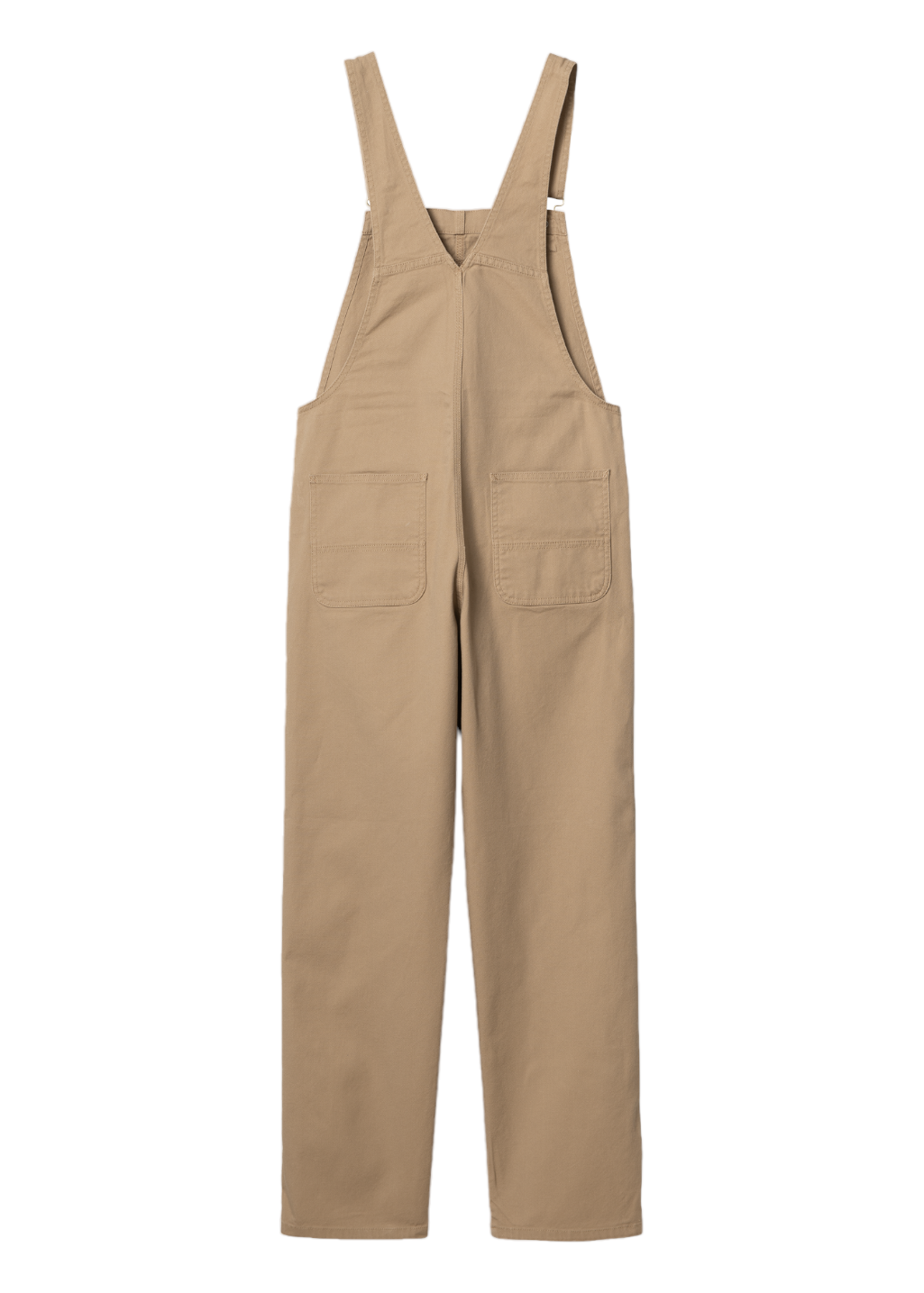 Carhartt WIP - W' Bib Overall Straight - Dusty H Brown Rinsed - Hardpressed Print Studio Inc.