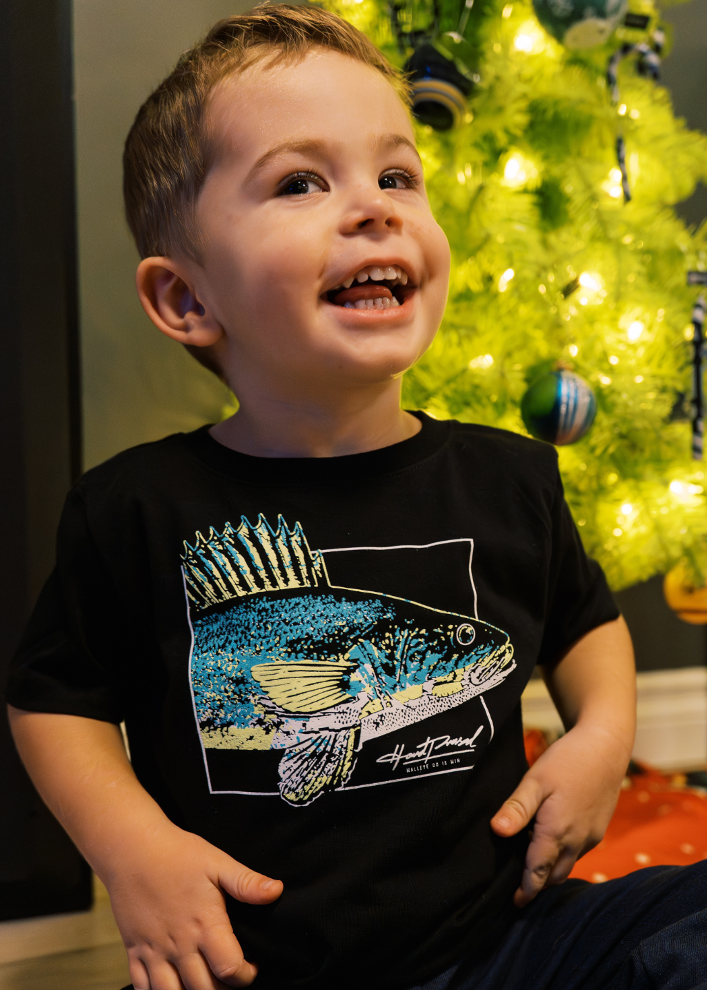Walleye Do Is Win Tee | Black | Kids - Hardpressed Print Studio Inc.
