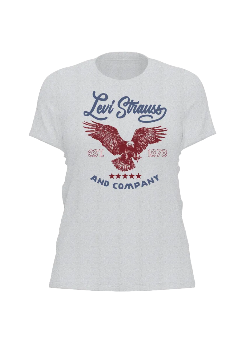 Levi s The Perfect Tee Eagle And Company Starstuck Heather