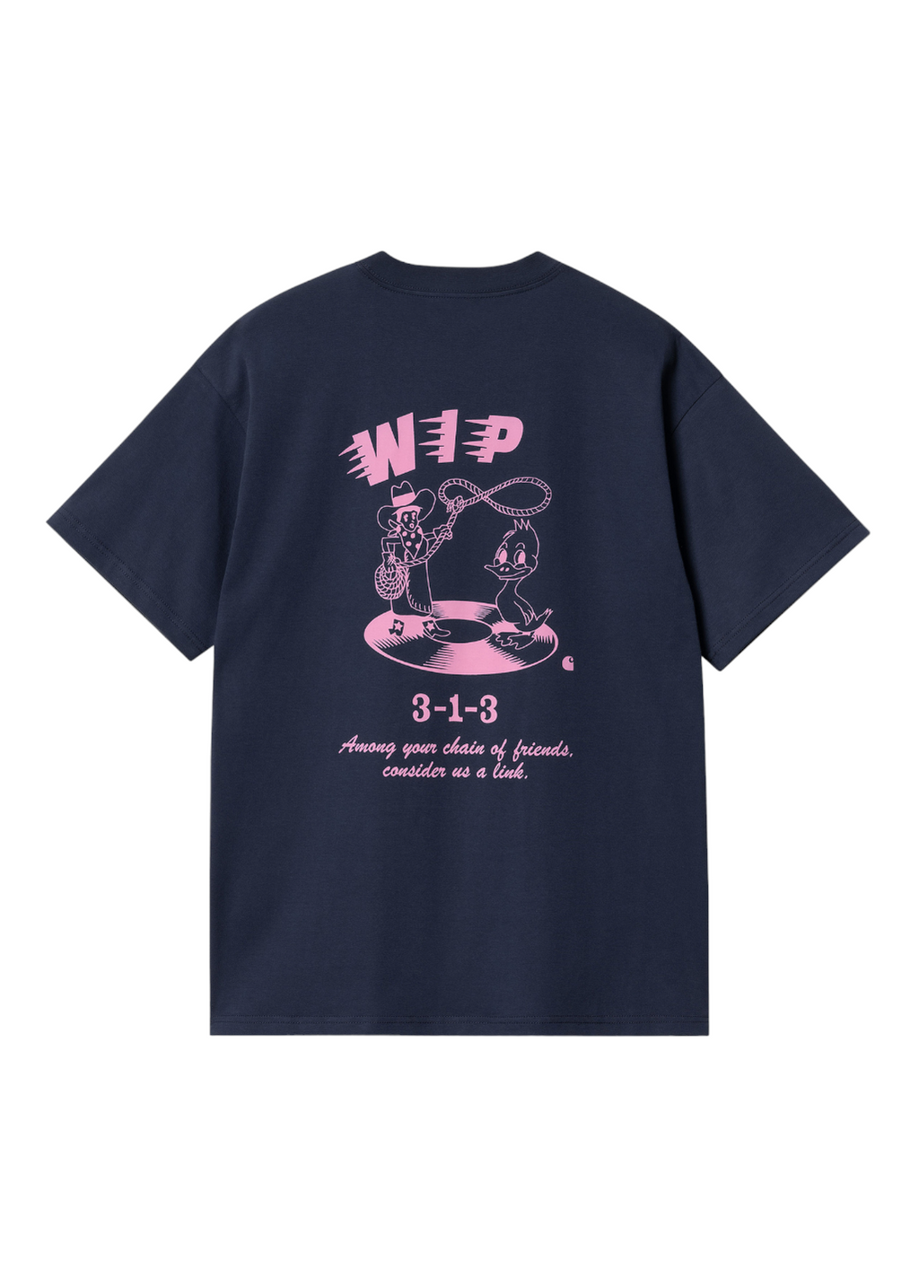 Carhartt WIP - S/S Friendship T-Shirt - Air Force Blue/Light