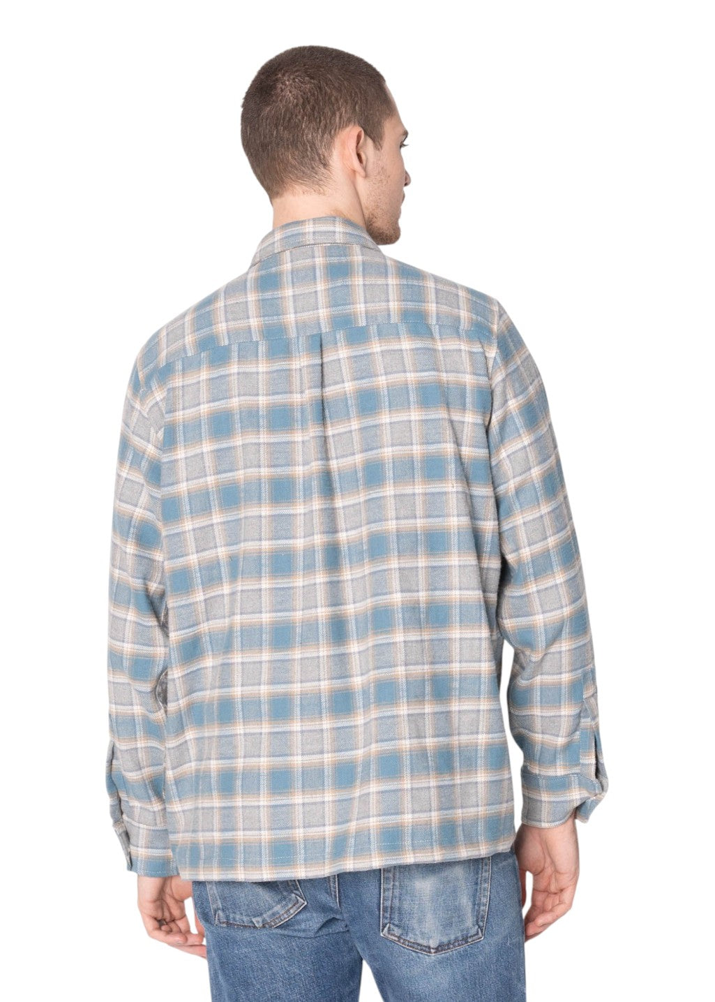 Naked & Famous Denim - True Shirt - Soft Brushed Faded Flannel