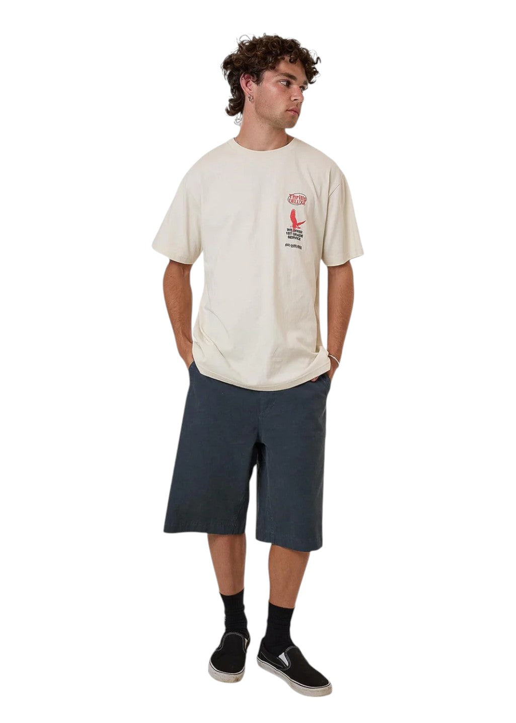 THRILLS - 1st Grade Service Merch Fit Tee - Heritage White