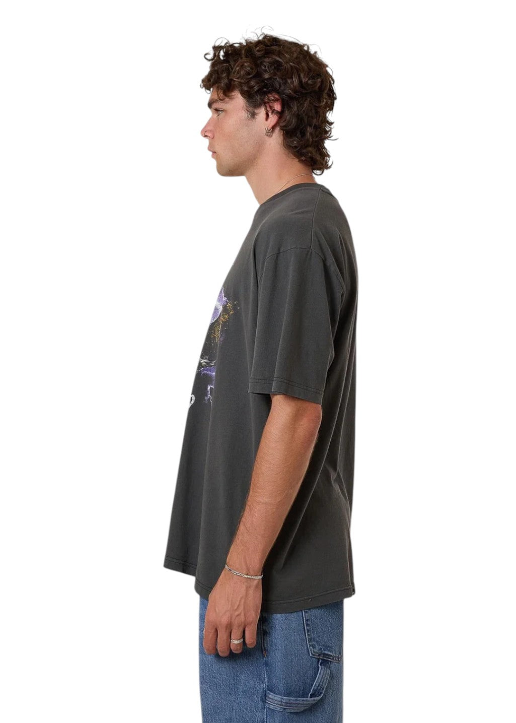 THRILLS - Flight Risk Oversize Fit Tee - Merch Black