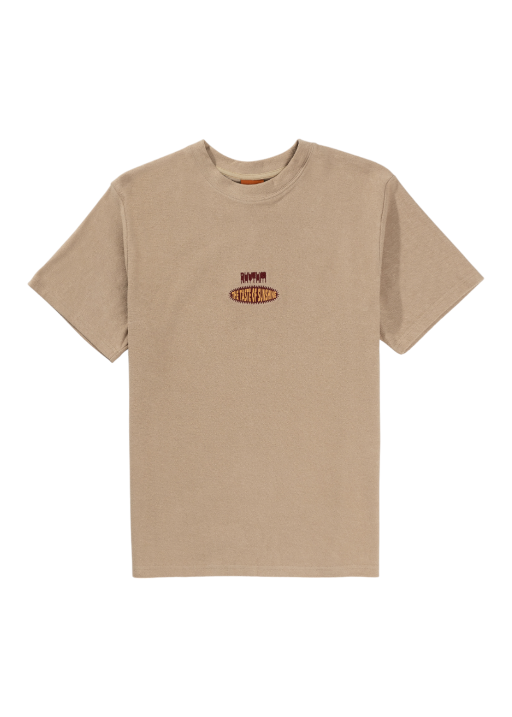 Rhythm - Embroidered Vintage Terry SS Shirt - Smoke - Hardpressed Print Studio Inc.