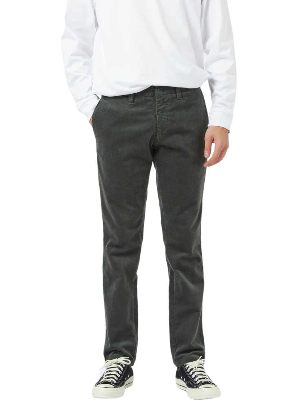 Carhartt WIP - Sid Pant Corduroy - Boxwood Rinsed - Hardpressed Print Studio Inc.
