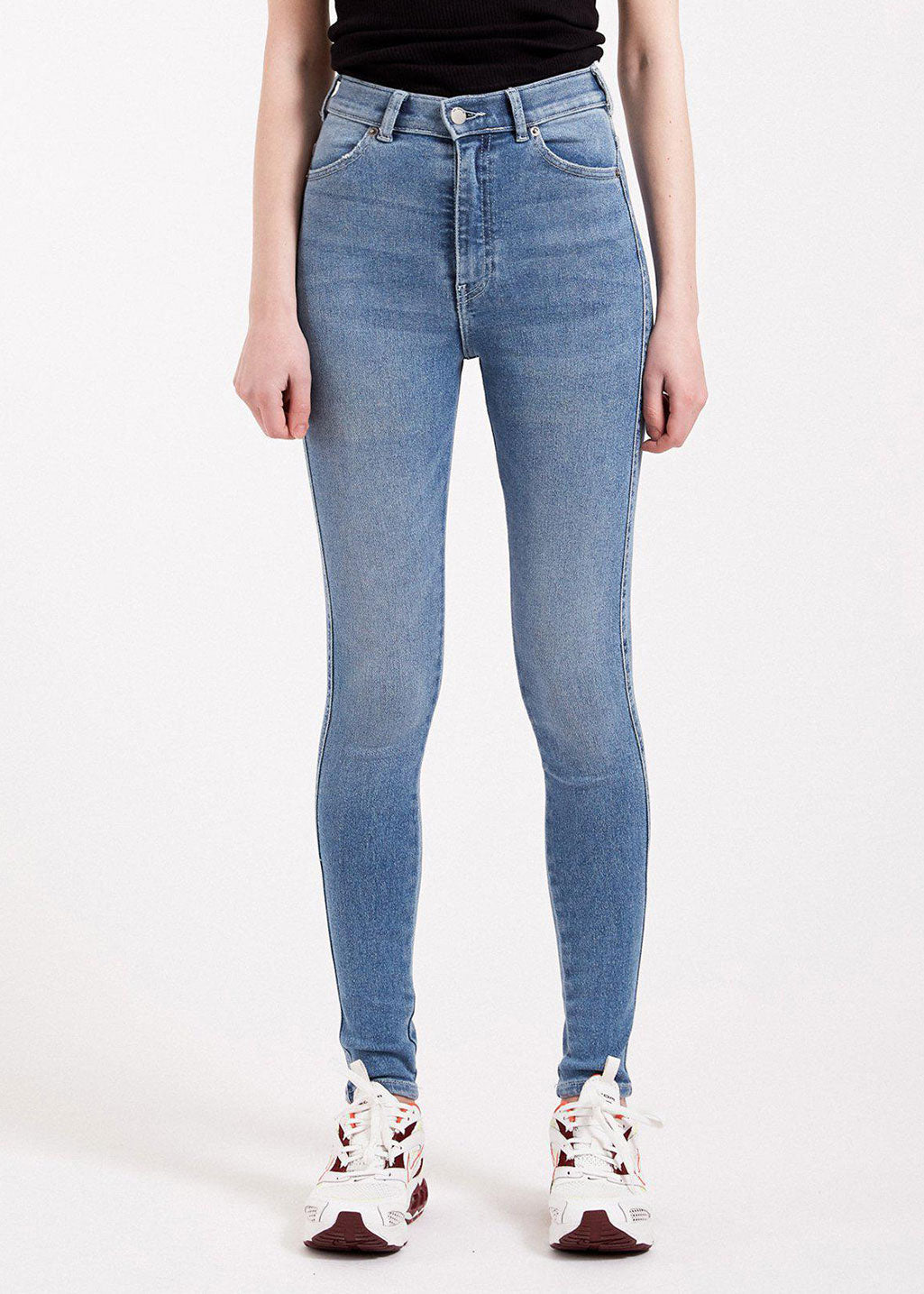 DR DENIM - Moxy - Breeze Mid Worn Hem - Hardpressed Print Studio