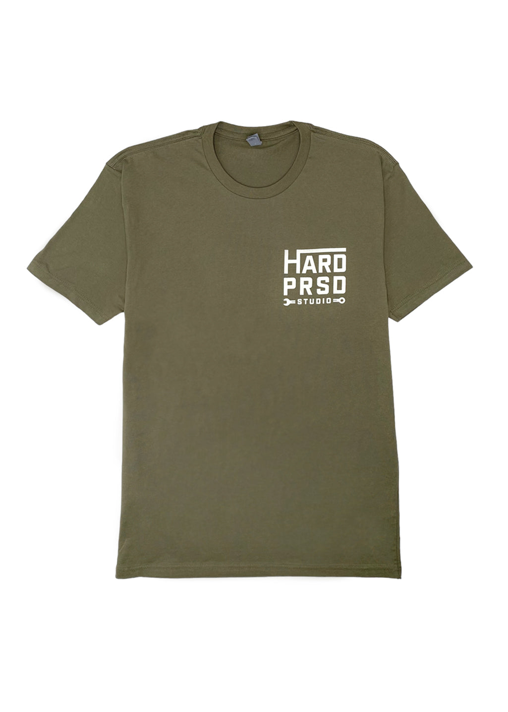 Hard-Wear Store Tee | Coverall Green | Unisex - Hardpressed Print Studio Inc.