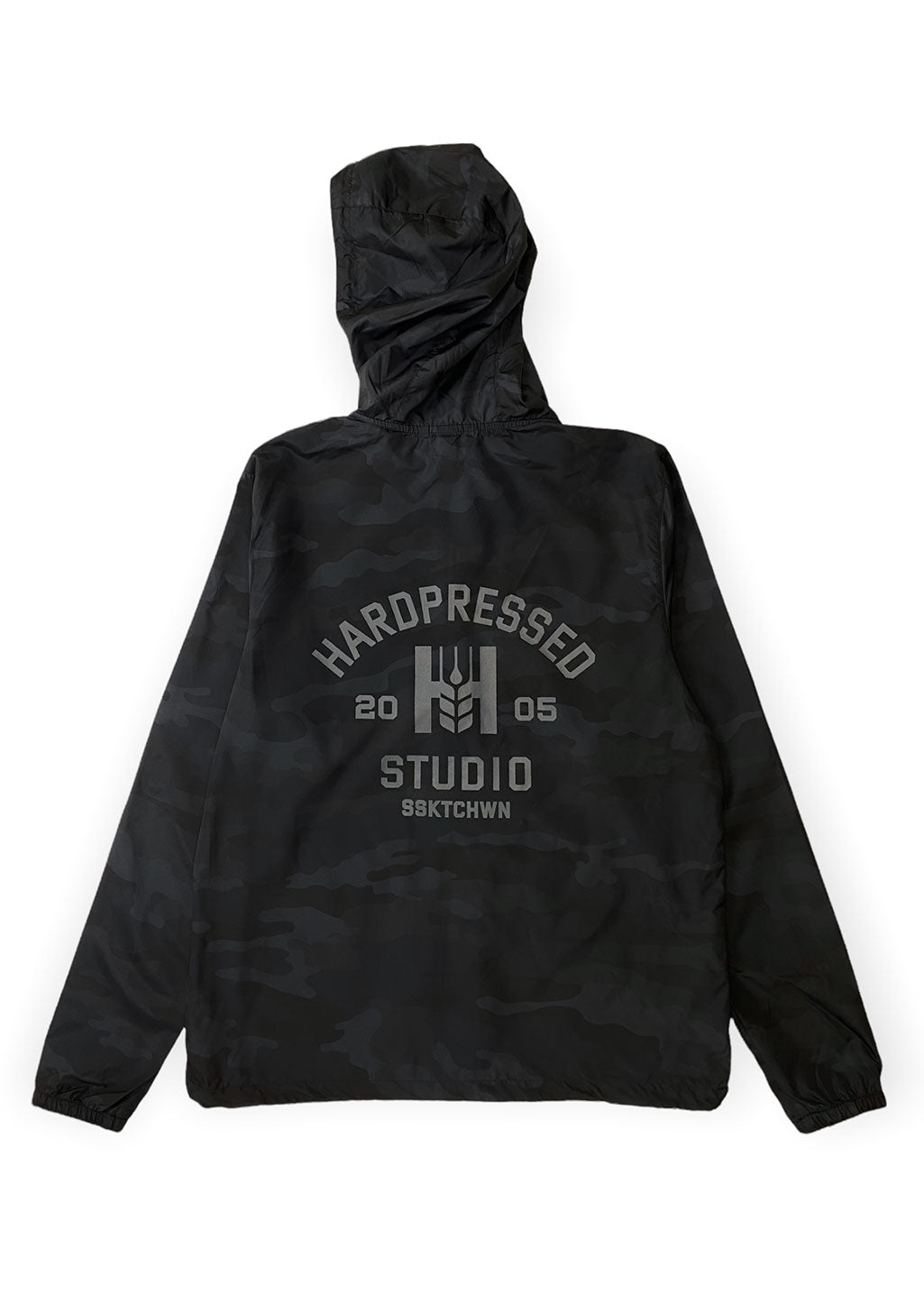 Phys. Ed Windbreaker | Stealth Camo | Unisex - Hardpressed Print Studio Inc.