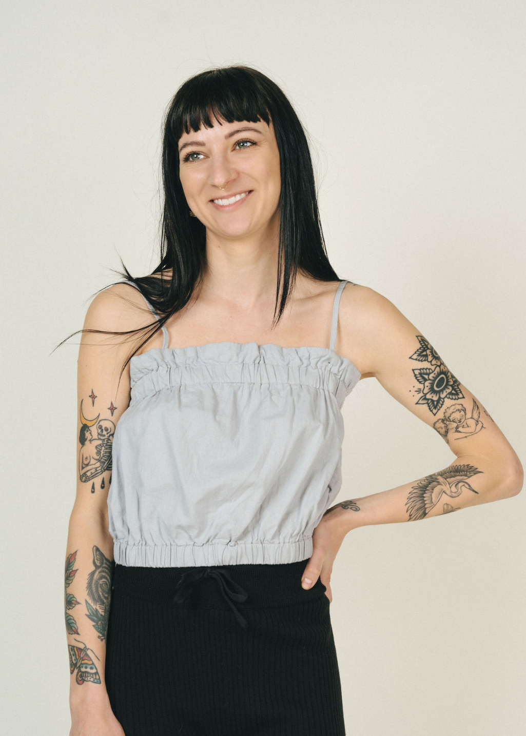 Jackson Rowe - Banjo Tank - Rain - Hardpressed Print Studio Inc.
