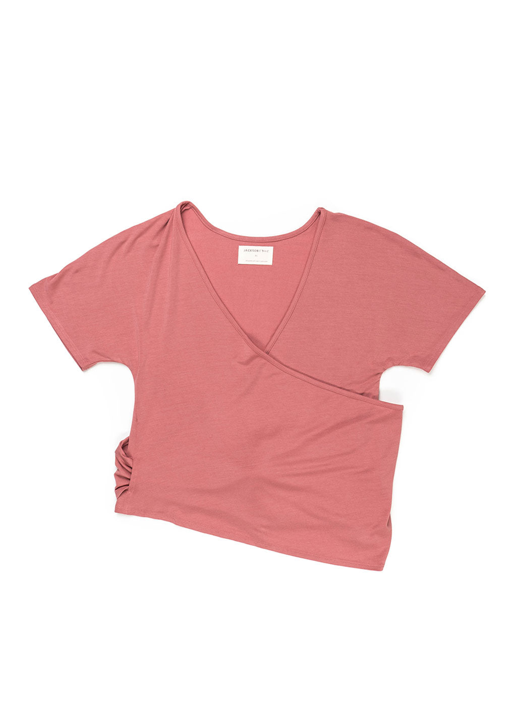 Jackson Rowe - Port Wrap Tee - Hibiscus - Hardpressed Print Studio Inc.