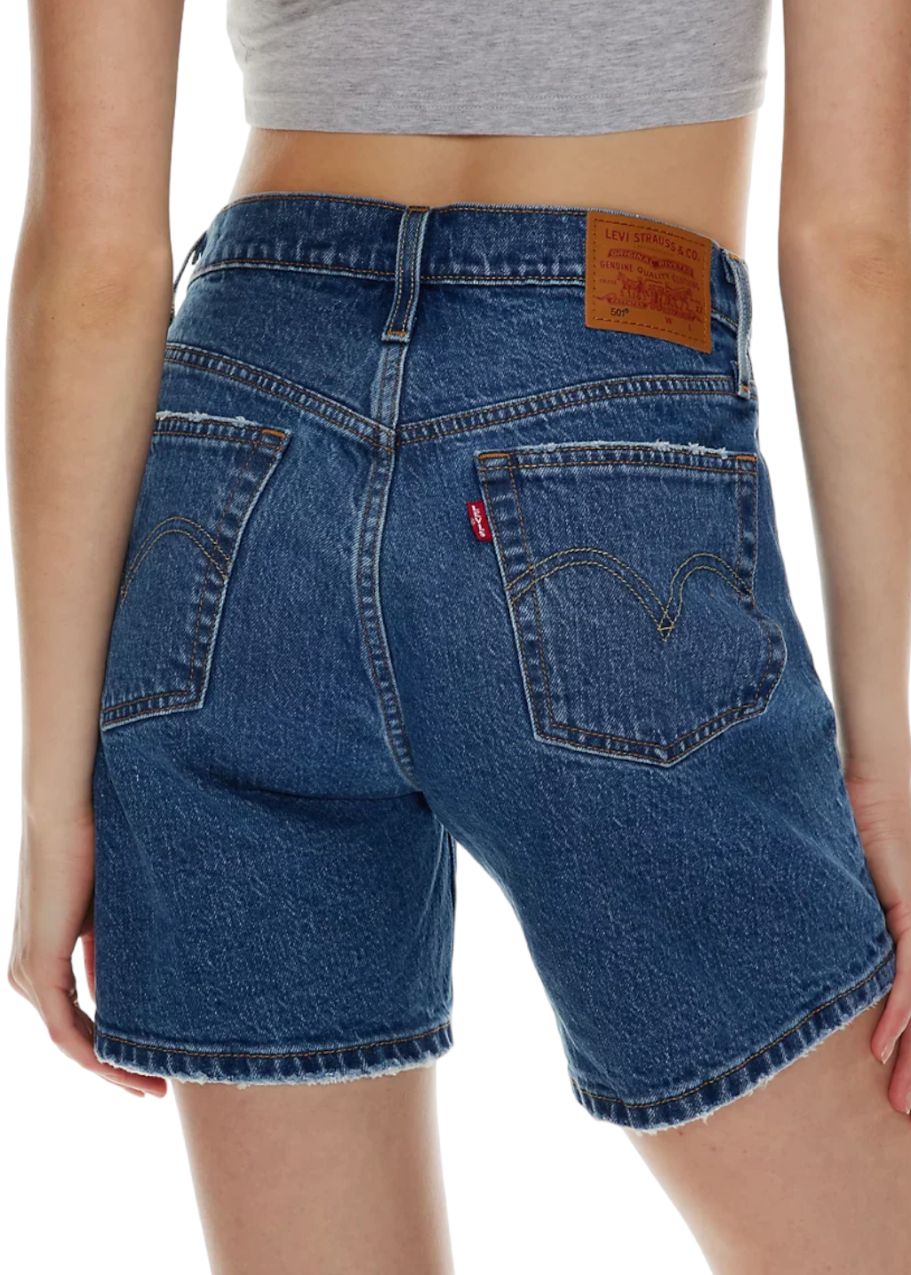 Levi's - 501® Mid Thigh Short - Salsa Middle - Hardpressed Print Studio Inc.