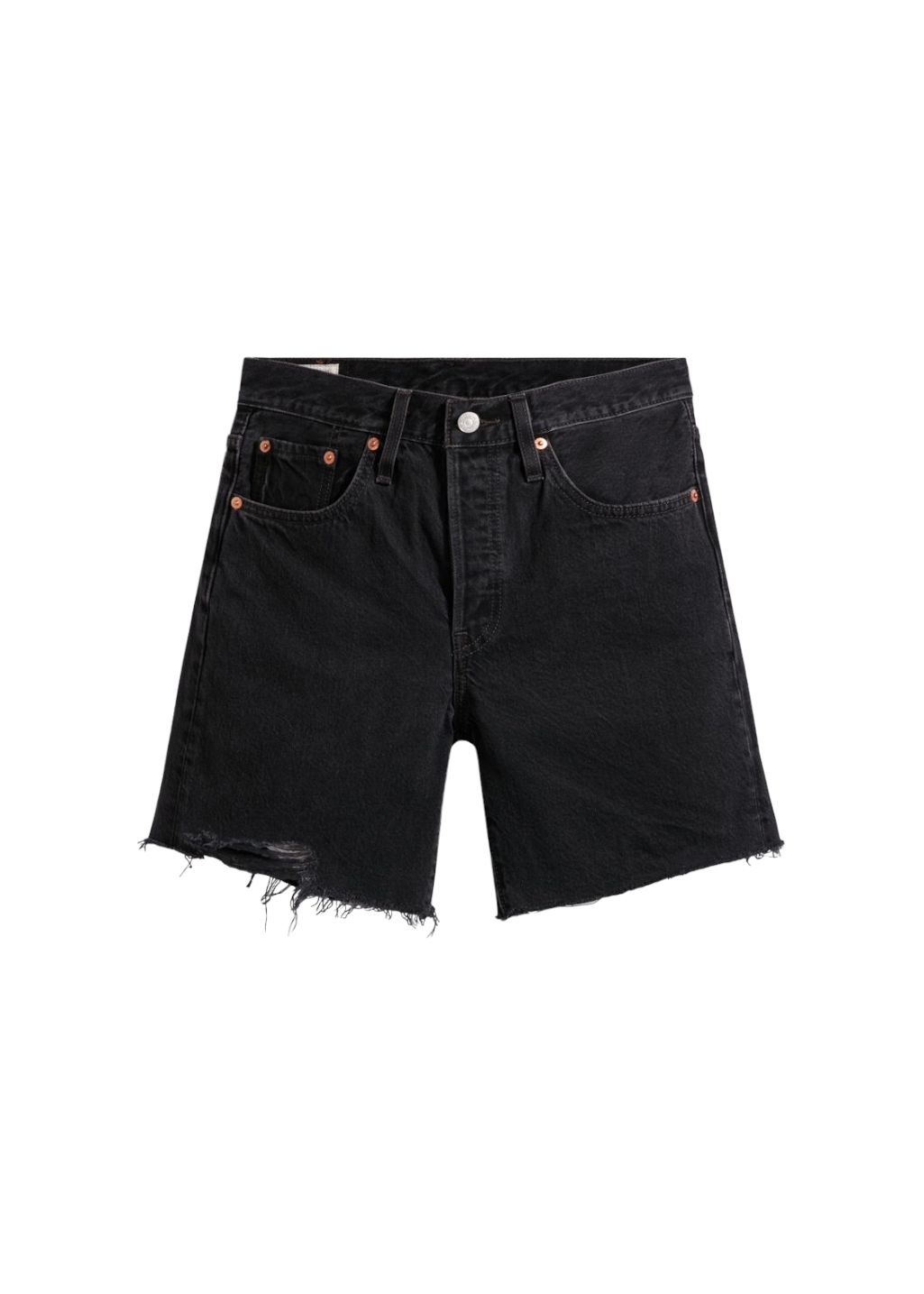 Levi s 501 Mid Thigh Short Lunar Black Hardpressed Print