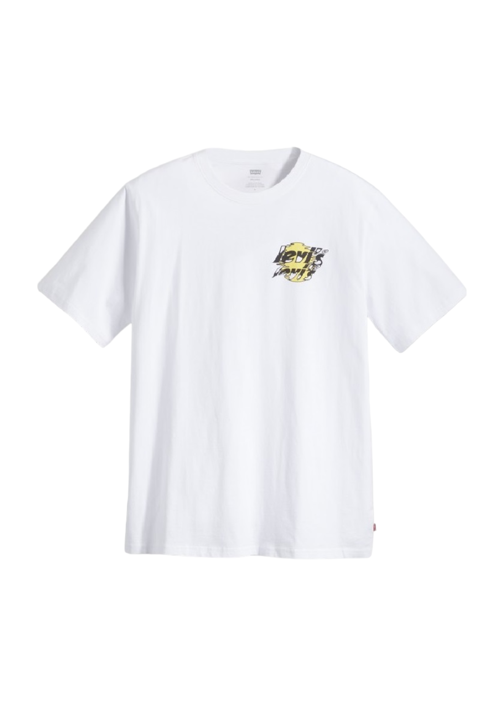 Levi s SS Relaxed Fit Tee Hyper Natural White Hardpressed
