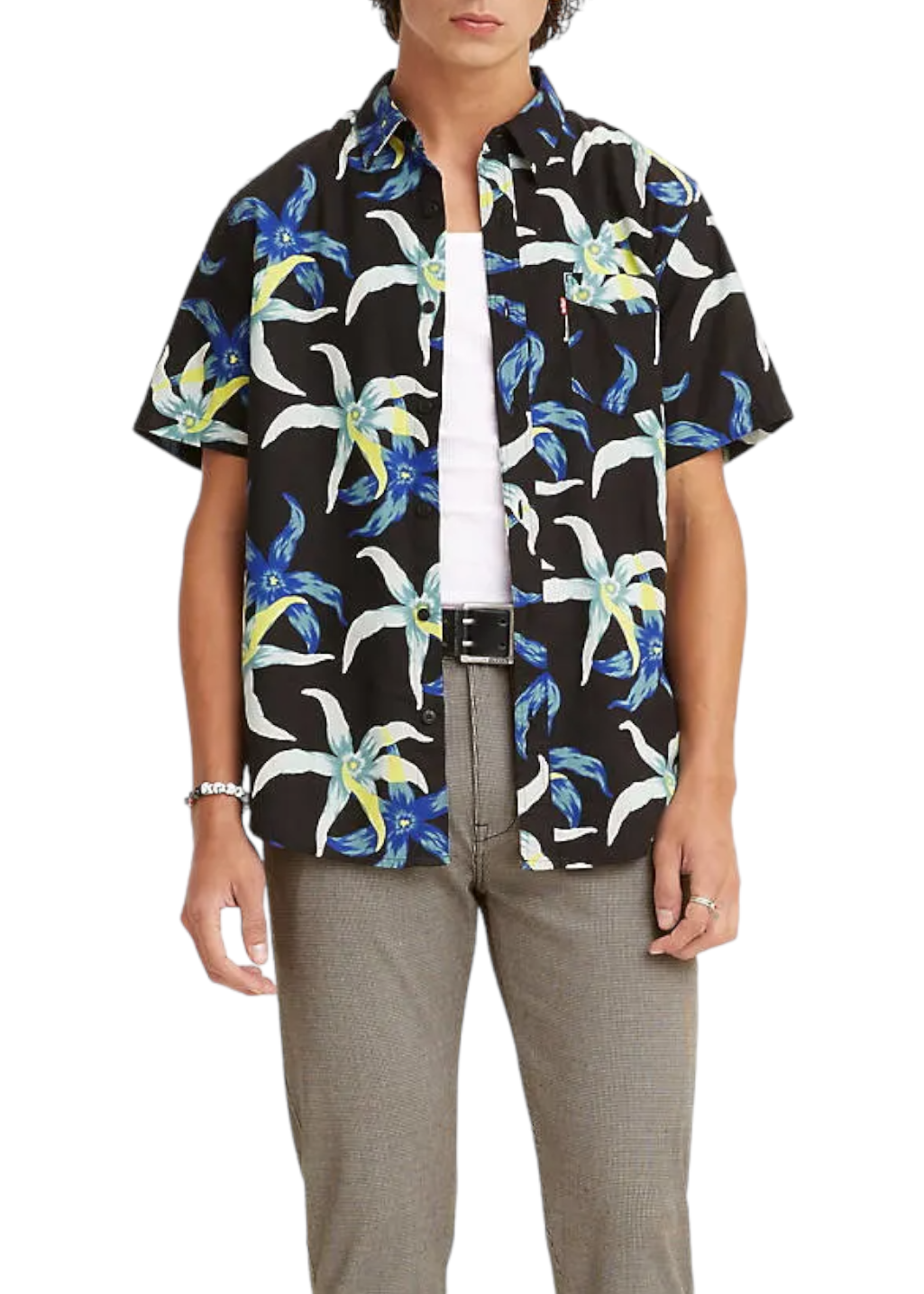 Levi's - S/S Sunset One Pocket Shirt - Starfruit Caviar - Hardpressed Print Studio Inc.