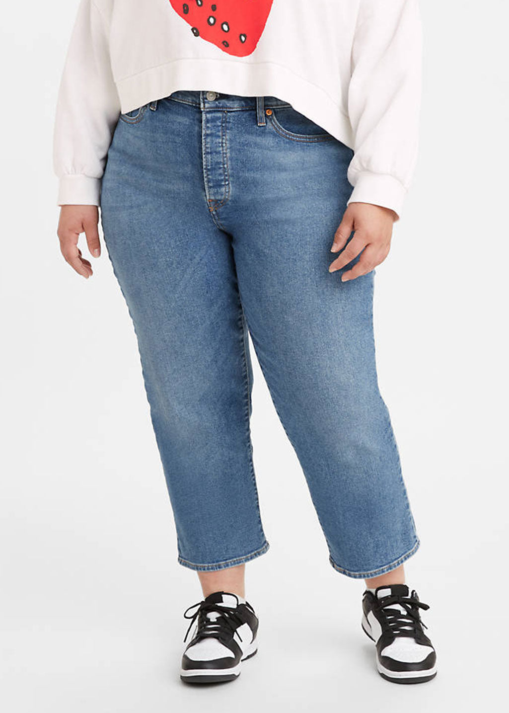 Levi's - Wedgie Straight (Plus Size) - Love in the Mist - Hardpressed Print Studio