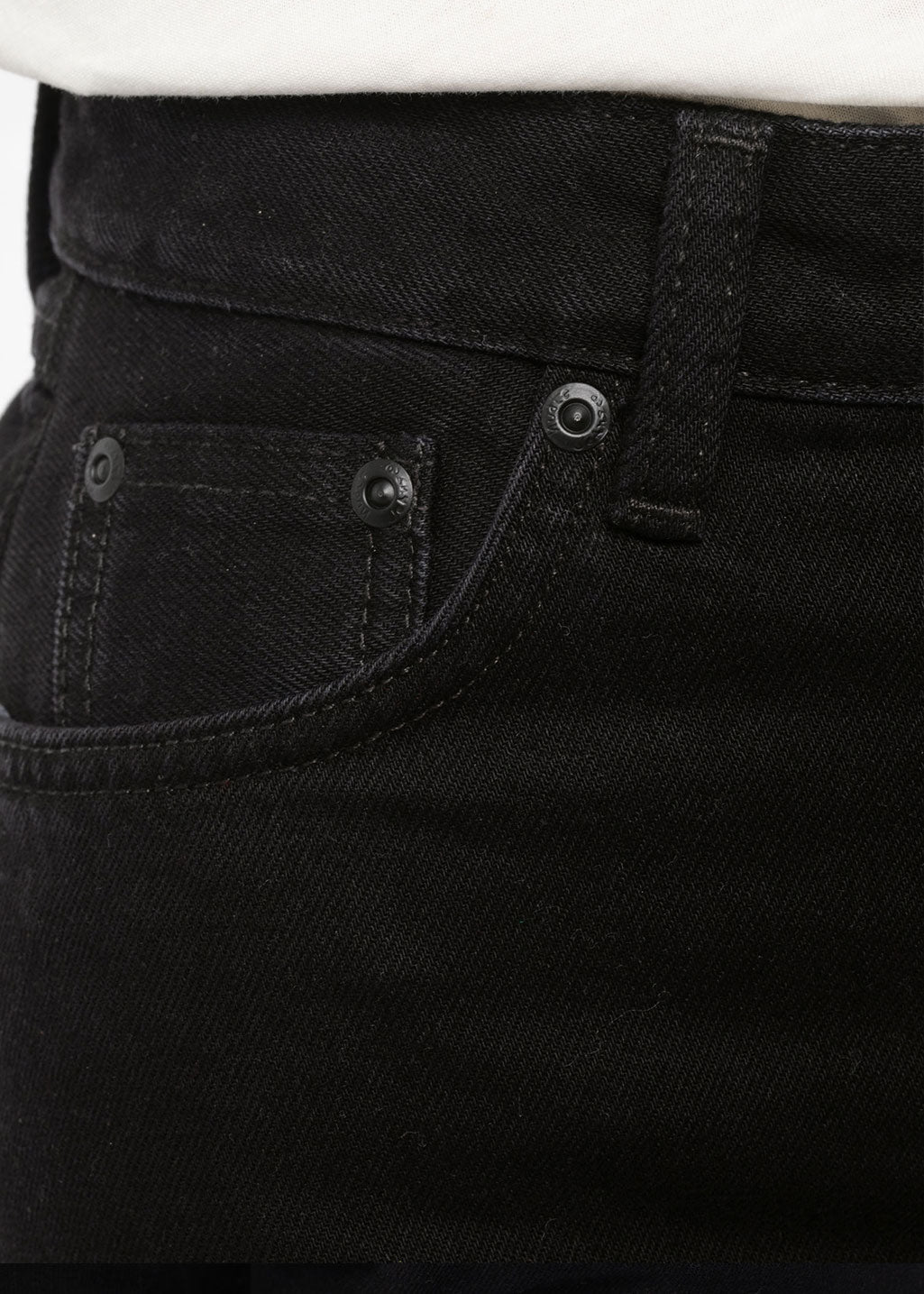 Nudie Jeans Co. - Lofty Lo - Black Soul - Hardpressed Print Studio