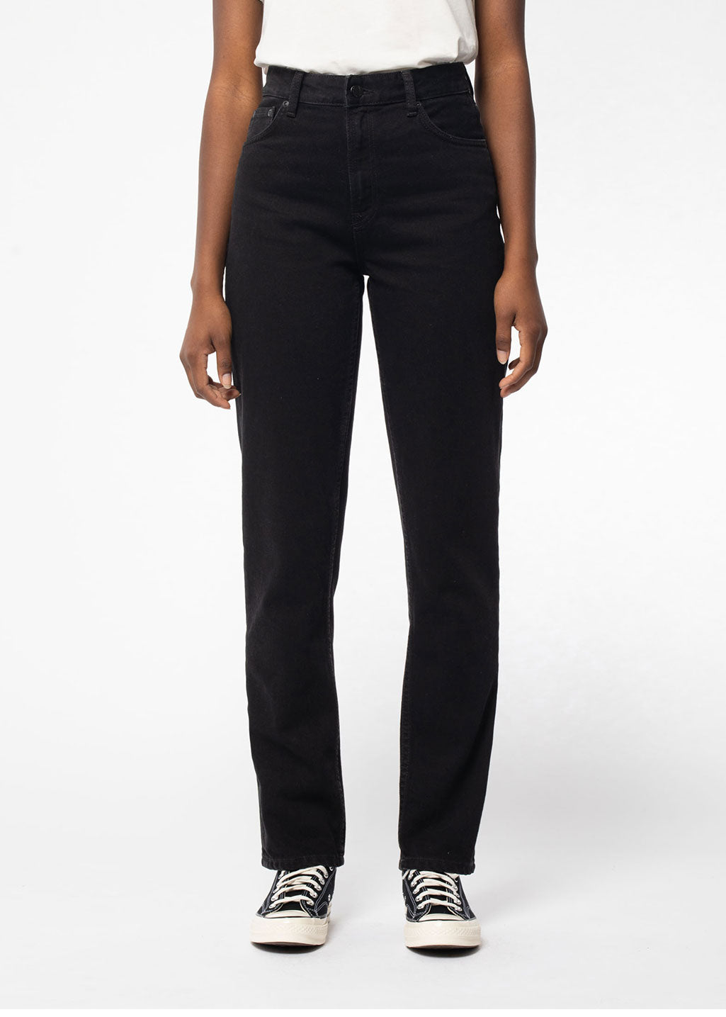 Nudie Jeans Co. - Lofty Lo - Black Soul - Hardpressed Print Studio