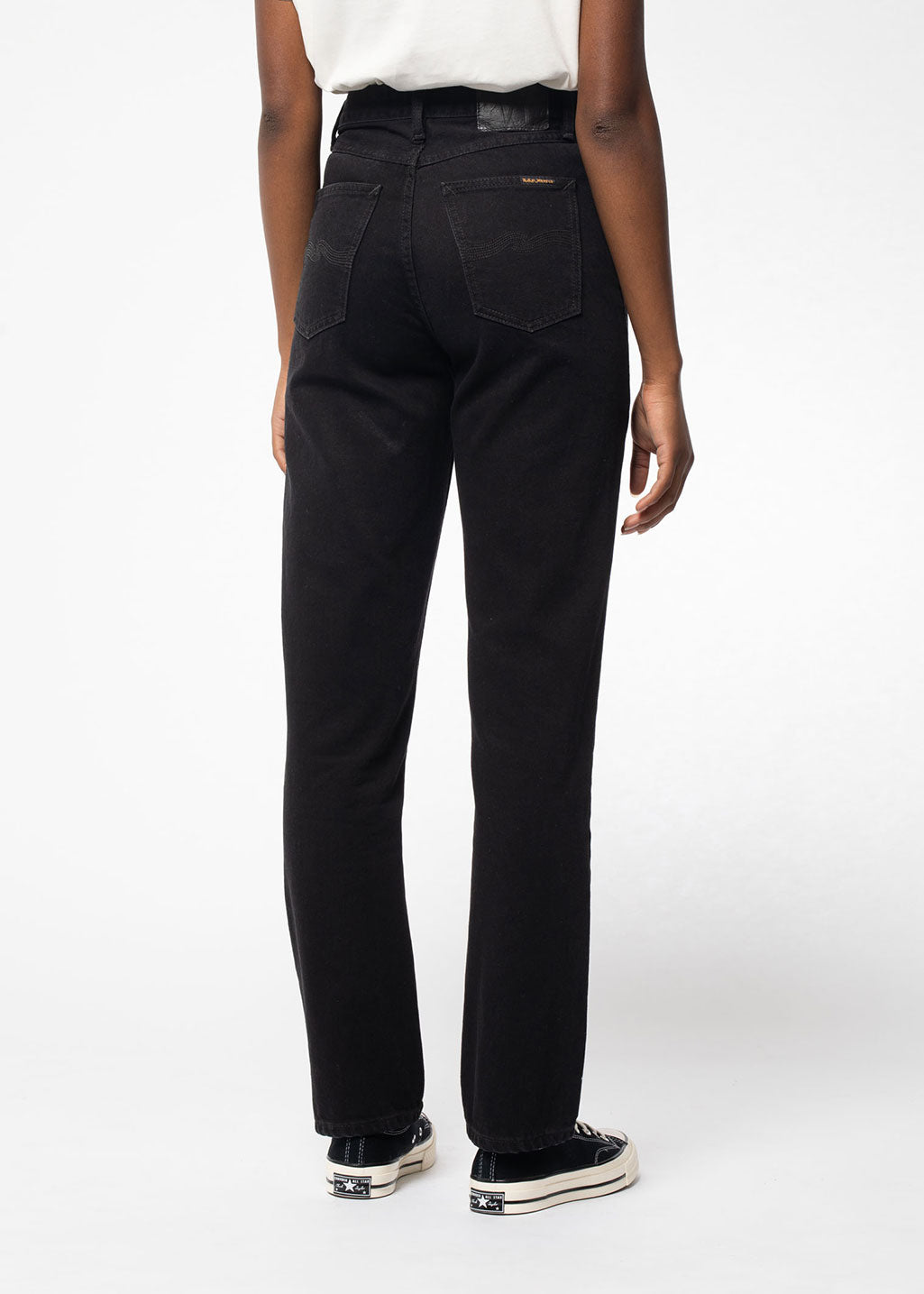 Nudie Jeans Co. - Lofty Lo - Black Soul - Hardpressed Print Studio