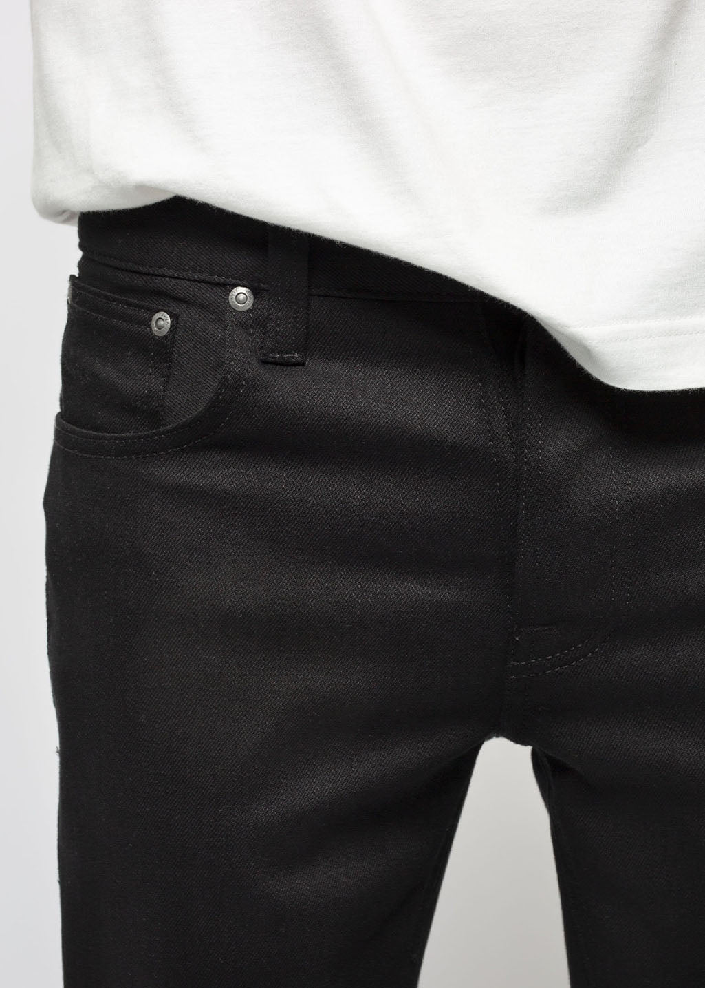 Nudie Jeans Co. - Grim Tim - Dry Everblack - Hardpressed Print Studio Inc.