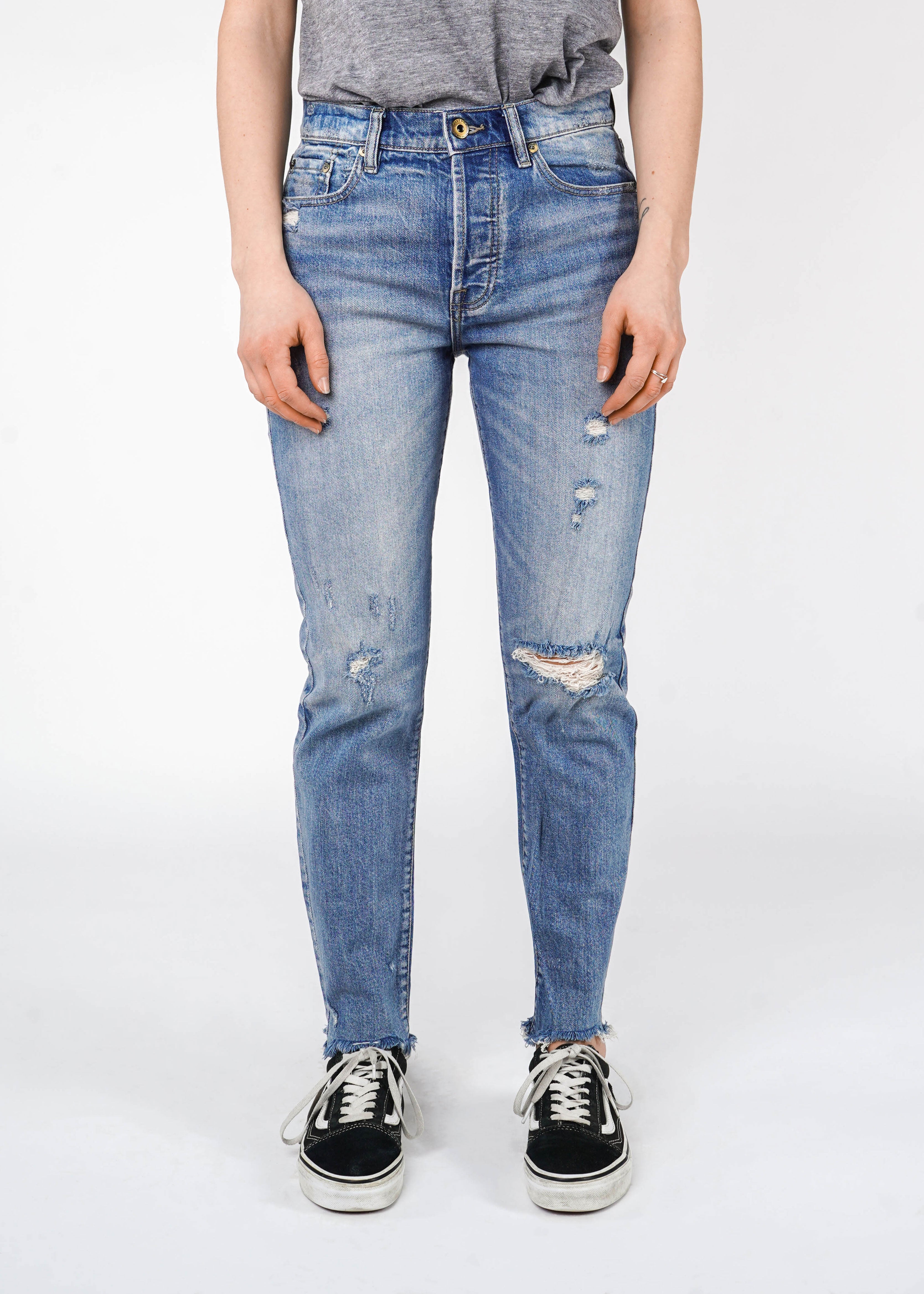 Pistola - Nico - High Rise Jean - Bluegrass - Hardpressed Print Studio