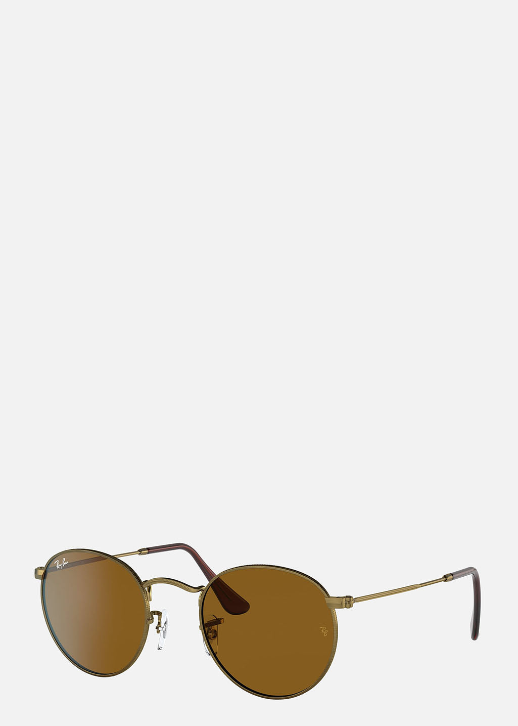 Ray Ban - RB3447 - 9228/33 - Round Metal Antique Gold/Brown