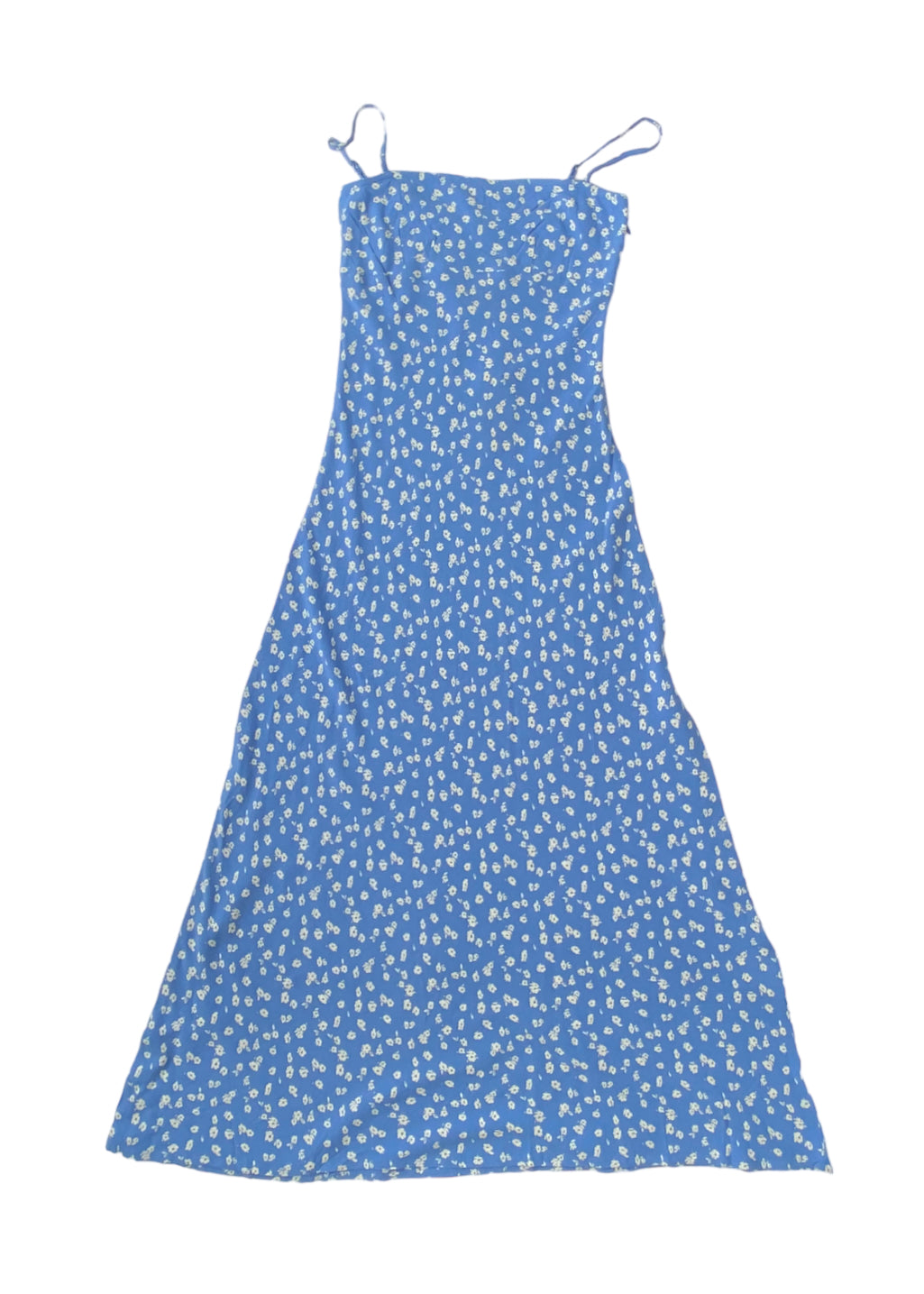 THRILLS - Aster Mid Length Dress - Powder Blue - Hardpressed Print Studio Inc.