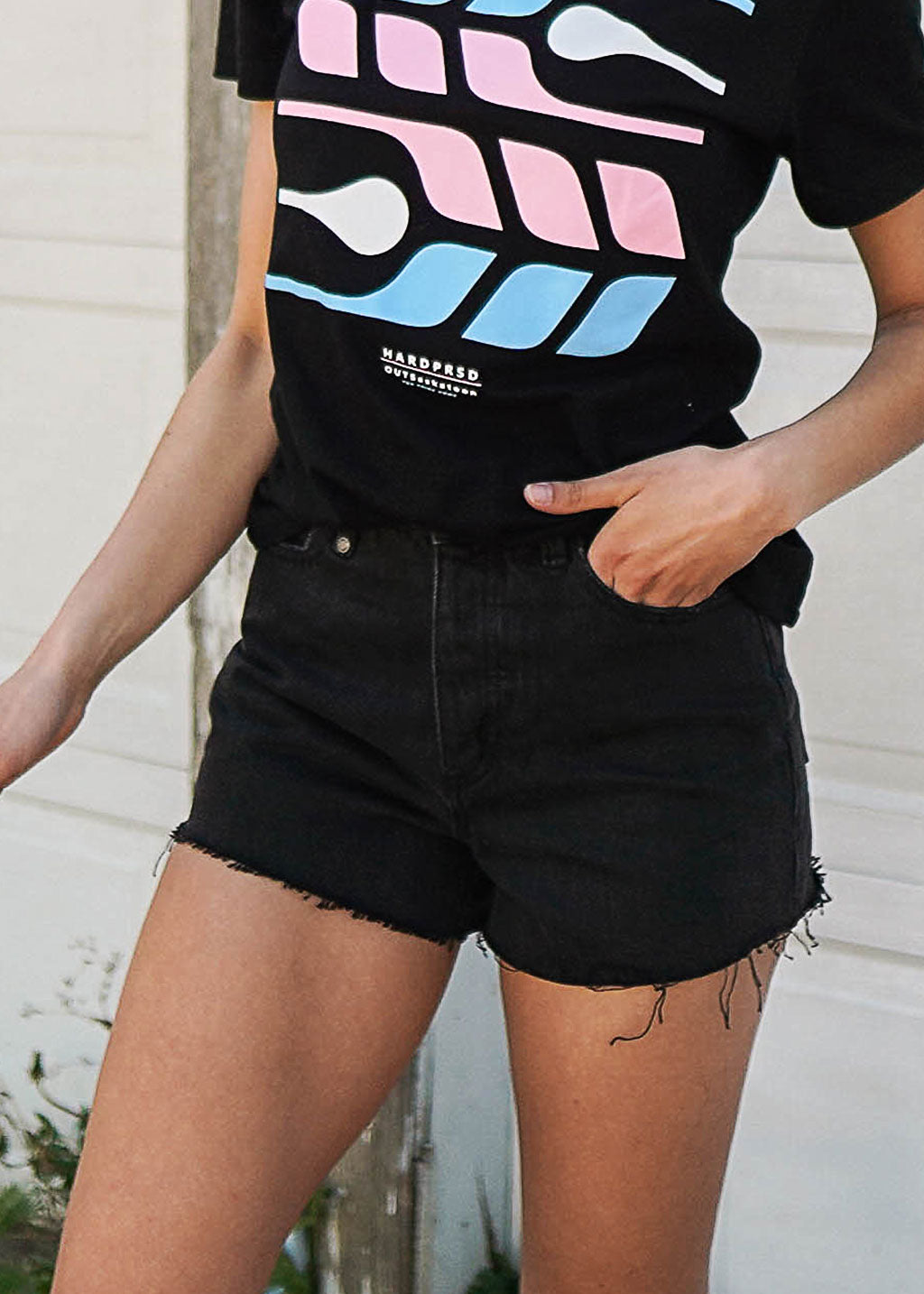 THRILLS - Erin Short - Faded Black - Hardpressed Print Studio