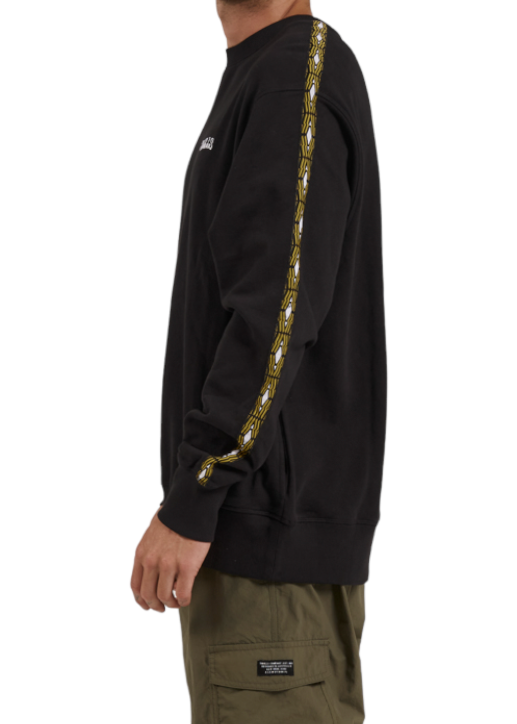 THRILLS - Guardian Oversize Crew - Black - Hardpressed Print Studio Inc.