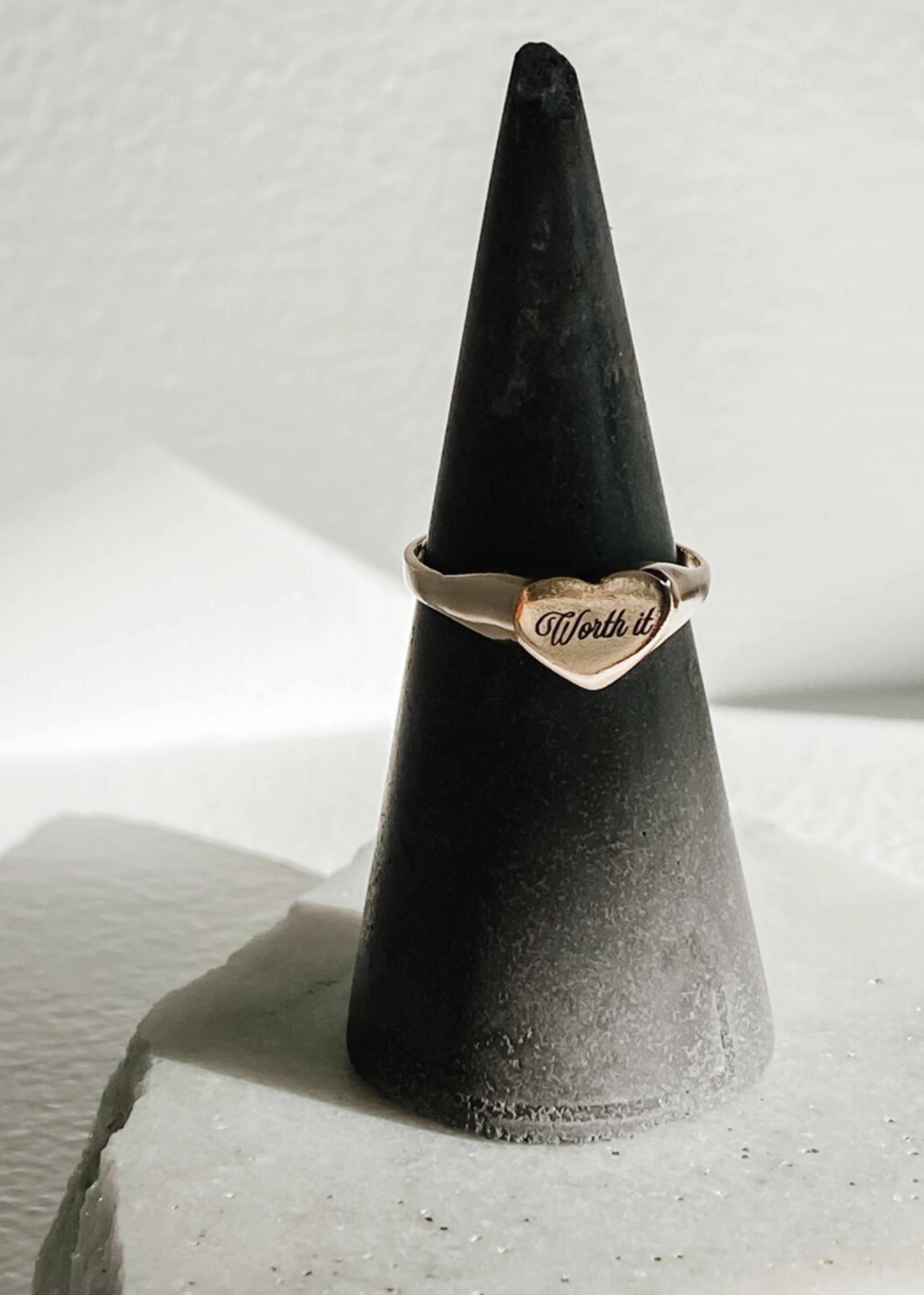 Oneiro Designs - Worth It Ring - Hardpressed Print Studio