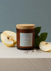 UpSimply - Soy Candle - Green Tea & White Pear - Hardpressed Print Studio Inc.