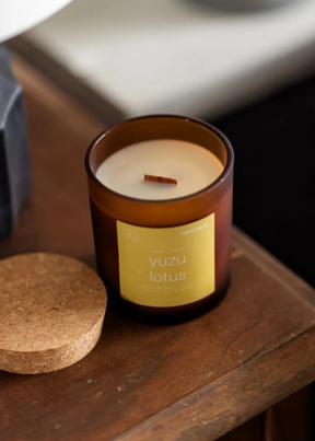 UpSimply - Soy Candle - Yuzu & Lotus - Hardpressed Print Studio Inc.