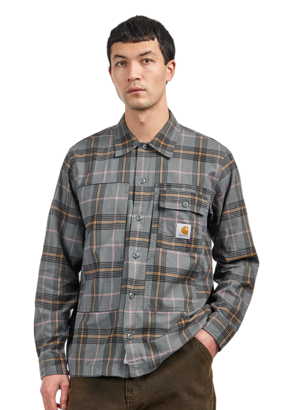 Carhartt WIP - L/S Hadley Shirt - Jura - Hardpressed Print Studio Inc.