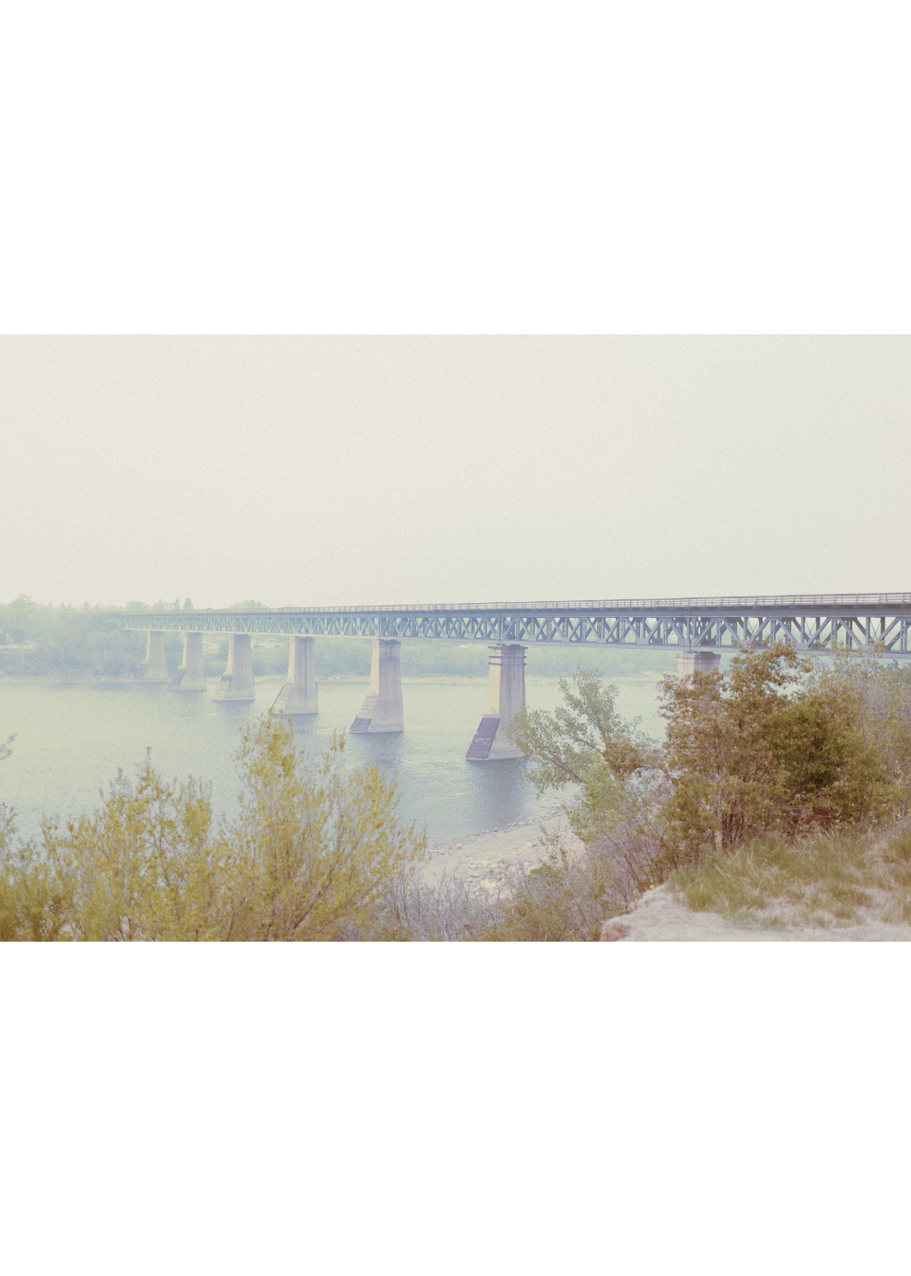 Colourwave Media - Hazy Bridge Postcard