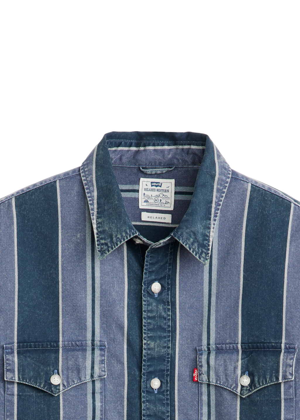 Levi's - Relaxed Fit Western - Carson Stripe - Hardpressed Print Studio Inc.