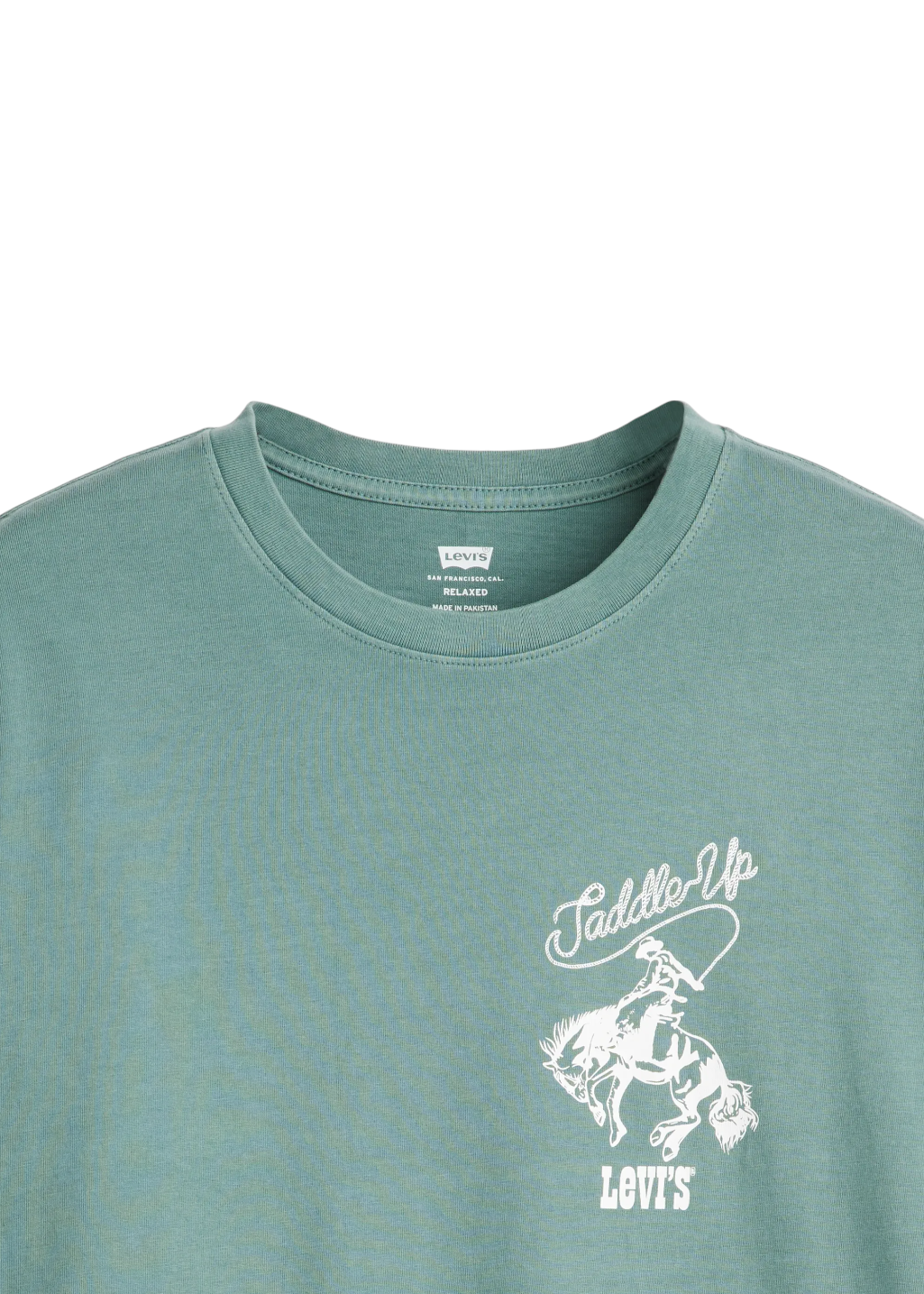 Levi's - SS Relaxed Fit Tee - Saddle Up GD North - Hardpressed Print Studio Inc.