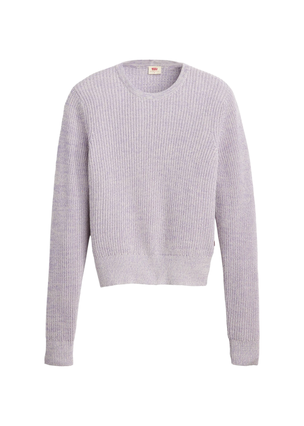 Levi's - Snowflake Pullover - Marled Heirloom Lilac & Sunny Cream - Hardpressed Print Studio Inc.