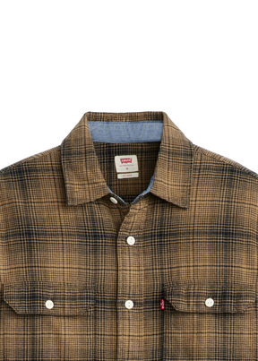 Levi's - Classic Worker - Ametrine Plaid Ermine - Hardpressed Print Studio Inc.