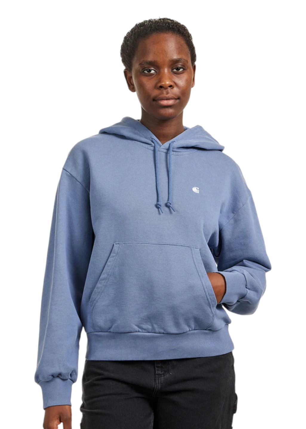 Carhartt WIP - W' Hooded Casey Sweatshirt - Bay Blue/Silver - Hardpressed Print Studio Inc.