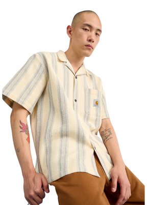 Carhartt WIP - S/S Dodson Shirt - Natural - Hardpressed Print Studio Inc.