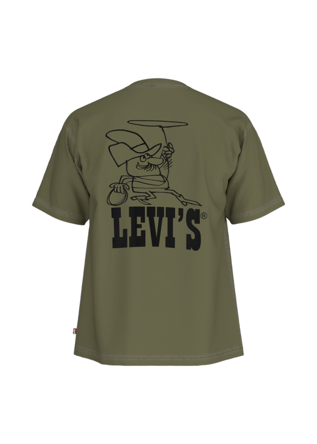 Levi's - Vintage Fit Graphic Tee - Archival Mountaineer Capulet Olive - Hardpressed Print Studio Inc.