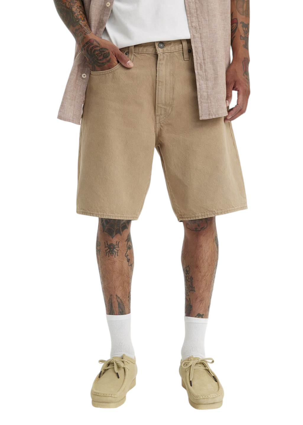 Levi's - Stay Loose Shorts - Brownstone OD Short - Hardpressed Print Studio Inc.