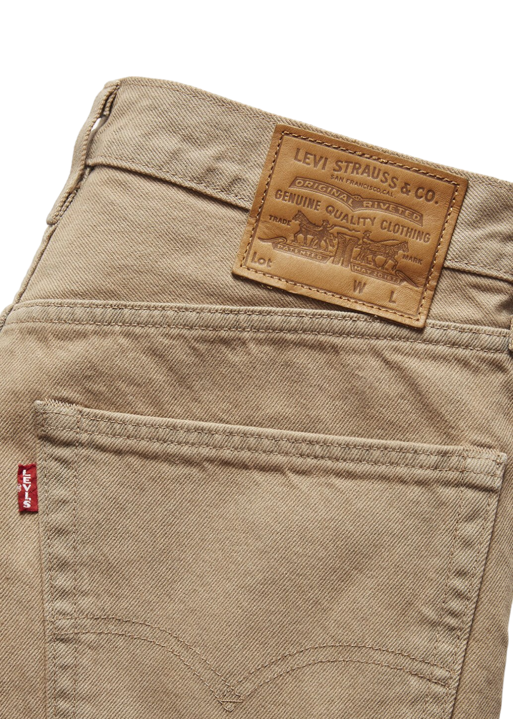 Levi's - Stay Loose Shorts - Brownstone OD Short - Hardpressed Print Studio Inc.