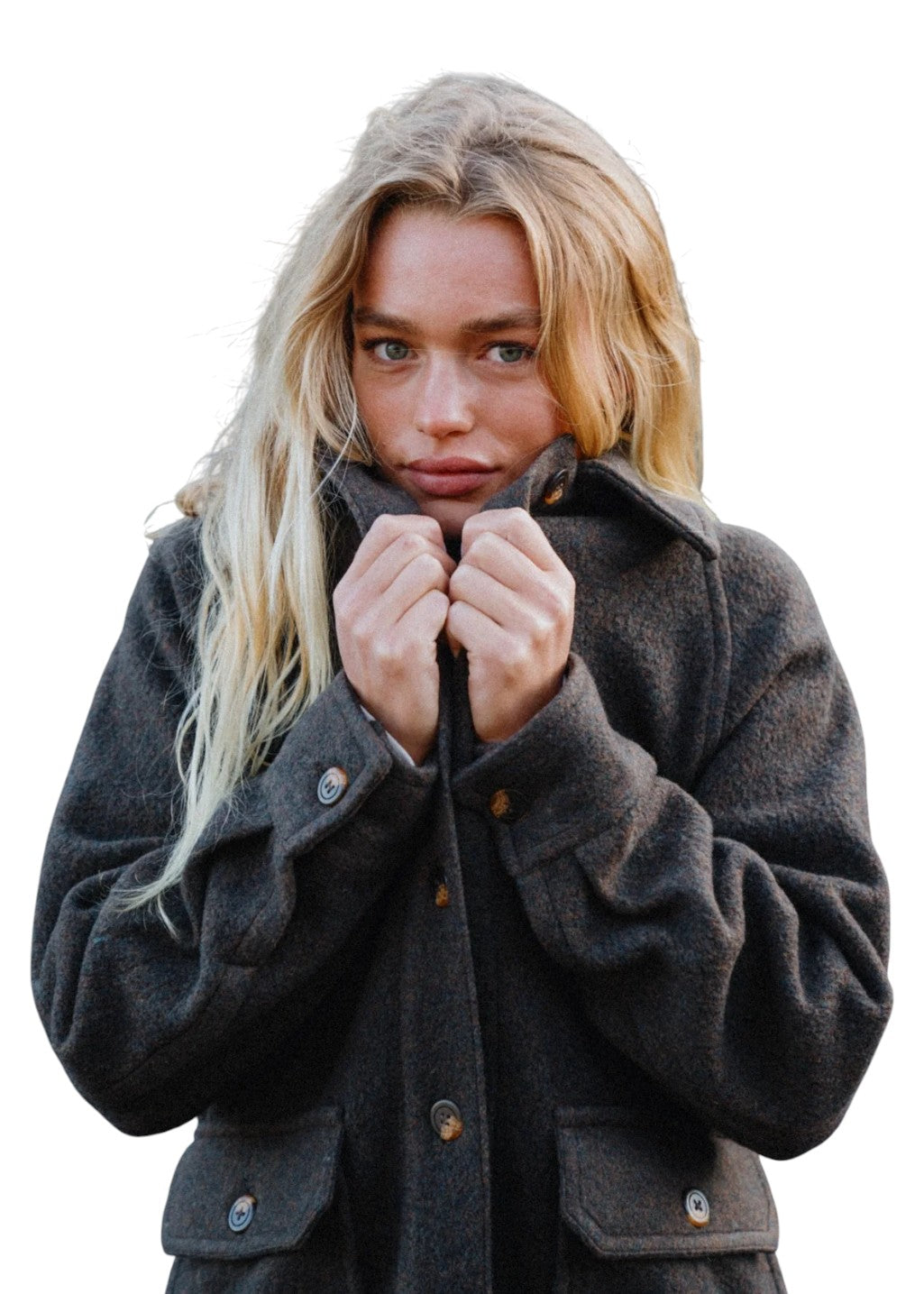 ANIÁN - The Georgia Coat - Wharf | Hardpressed Print Studio Inc.